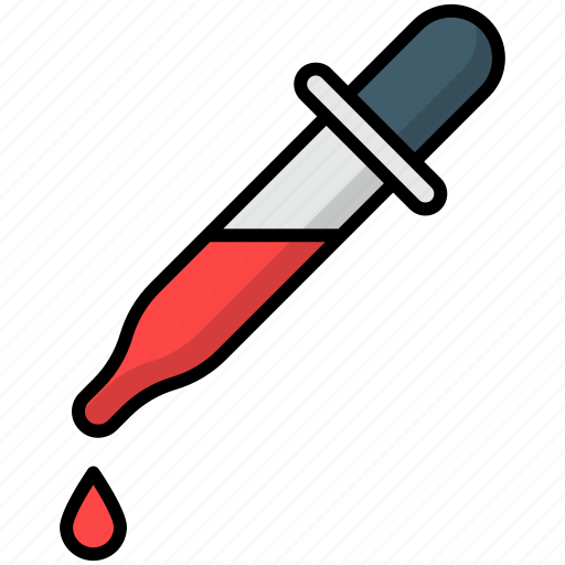 Dropper, pipette, picker, medical tool, maintenance, droplet icon - Download on Iconfinder