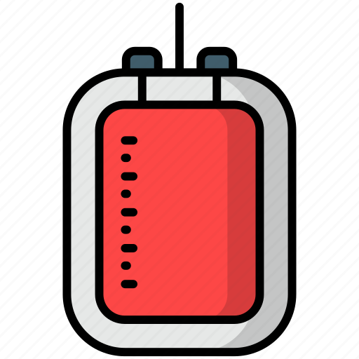 Blood, bag, blood bag, donation, hospital, iv icon - Download on Iconfinder