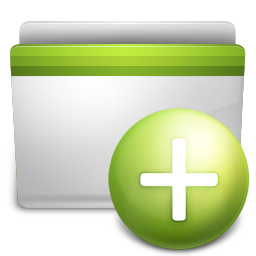 Add, folder, green icon - Free download on Iconfinder
