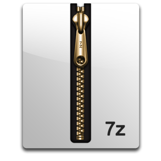 7z, gold icon - Free download on Iconfinder