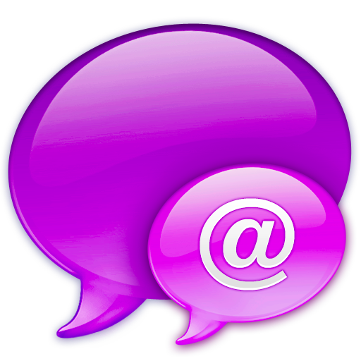 @, in, pink icon - Free download on Iconfinder