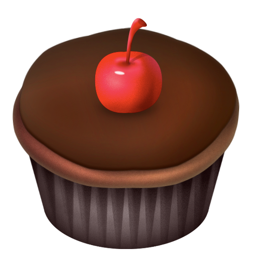 Cake, cherry, chocolate, food icon - Free download