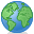 Earth, green, planet, publish icon - Free download