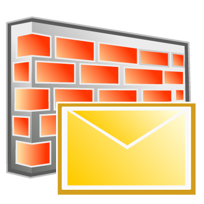 Block, email, filter, firewall icon - Free download