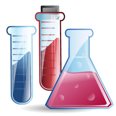 chemistry lab equipment clipart