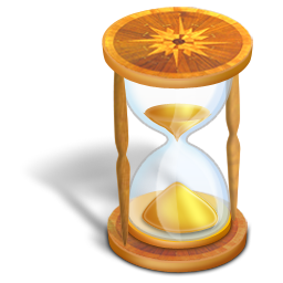 hourglass, time, wait 