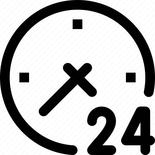 Hours, hour, minutes, service, time, customer, clock icon - Download on Iconfinder