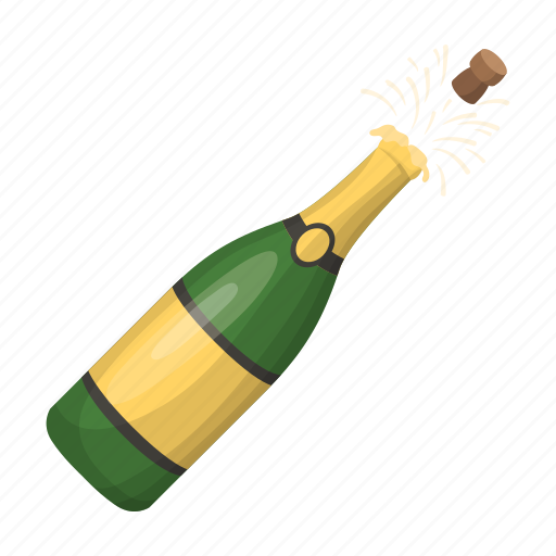 Accessory, attributes, bottle, champagne, entertainment, fun, party icon - Download on Iconfinder