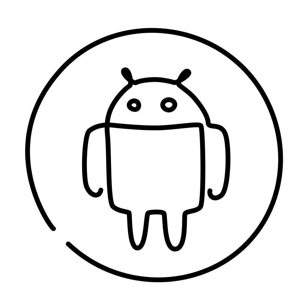Значок андроид 13. Иконка андроид. Андроид белый. Логотип андроид без фона. Значок андроид чёрно-белый.