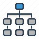 diagram, hierarchy, structure, workflow