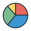 chart, pie graph, sales report, statistics