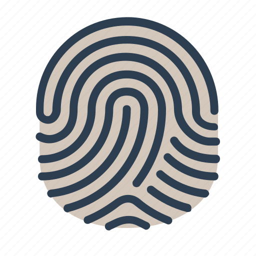 Fingerprint, identification, security, touch id icon - Download on Iconfinder