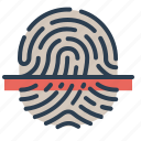 biometric, fingerprint, scan, scanner, touch id