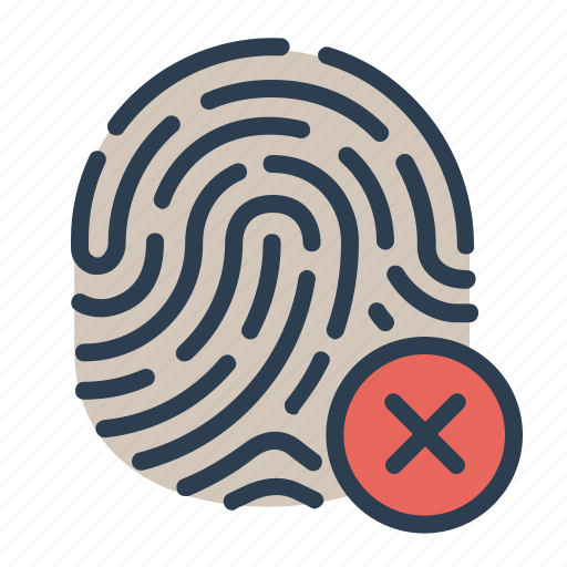 Biometric, close, fingerprint, identification, touch id icon - Download on Iconfinder