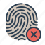 biometric, close, fingerprint, identification, touch id 