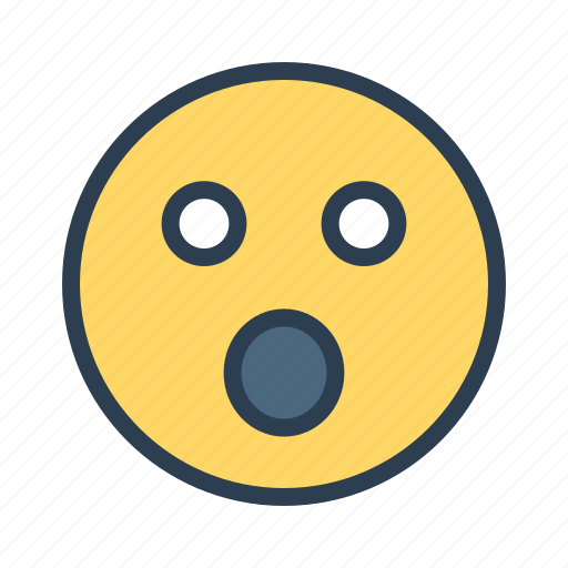 Face, shocked, smiley, surprised icon - Download on Iconfinder