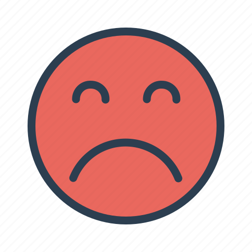 Face, sad, unhappy, emoji icon - Download on Iconfinder