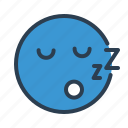sleep, smiley, zzz, emoji