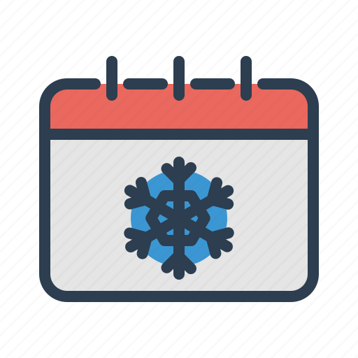 Calendar, cold, season, winter icon - Download on Iconfinder