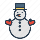 christmas, snowman, winter, xmas