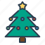 christmas, new year, pine, tree 