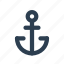 anchor, harbor, marine, seaport 