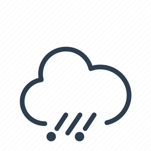 Cloud, forecast, hail, hail stones, rain, storm, weather icon - Download on Iconfinder
