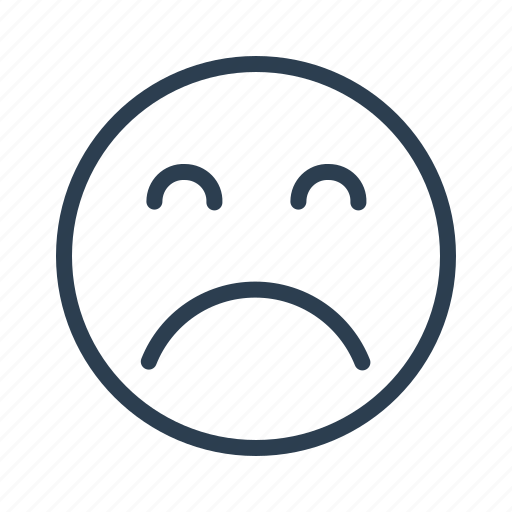 Avatar, emoticon, emotion, face, sad, smiley, unhappy icon - Download on Iconfinder