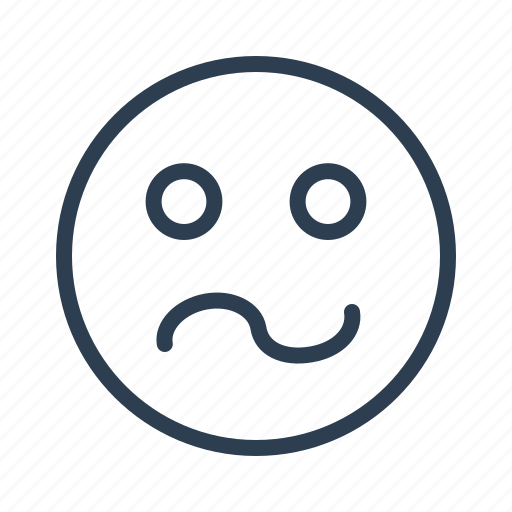 Avatar, confused, emoticon, emotion, face, sick, smiley icon - Download on Iconfinder