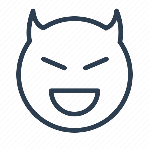 Avatar, devil, emoticon, emotion, evil, face, smiley icon - Download on Iconfinder