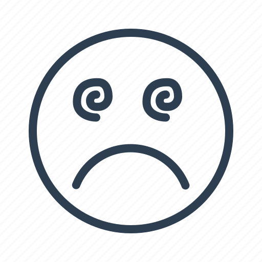 Avatar, confused, emoticon, emotion, face, hypnotised, smiley icon - Download on Iconfinder