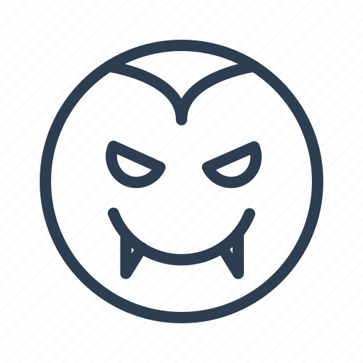 Avatar, dracula, emoticon, emotion, face, smiley, vampire icon - Download on Iconfinder
