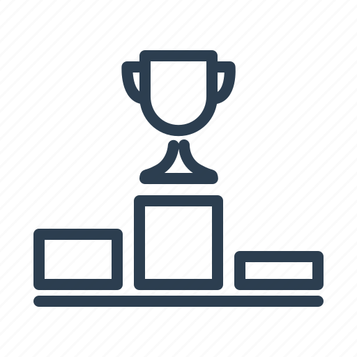 Award, contest, cup, ledder, podium, trophy, winner icon - Download on Iconfinder