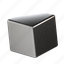 cube metal, cube, block, box, abstract, metal, steel, fine art, geometric 