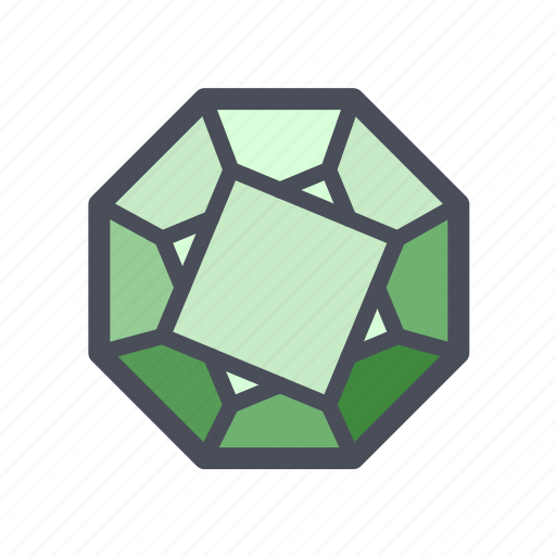 Abstract, crystal, cube, geometric, object, polygon, shape icon - Download on Iconfinder