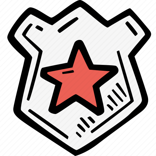 Badge, enforcement, law, police officer icon - Download on Iconfinder