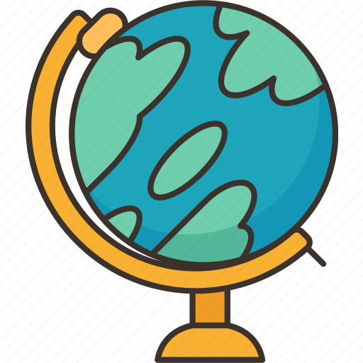 Geography, globe, world, continent, model icon - Download on Iconfinder