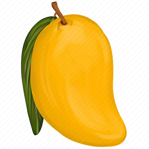 Ripe mango, mango, fruit, tropical, ingredient, food, yellow mango icon - Download on Iconfinder