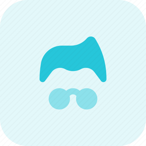 Hipster, accessories, hairstyle, spectacles icon - Download on Iconfinder