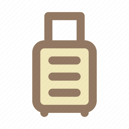 Suitcase, tourist, holiday, trip, adventure, happy icon - Download on Iconfinder
