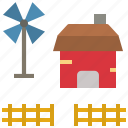 farm, house, accommodation, building, barn 