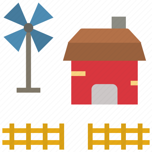 Farm, house, accommodation, building, barn icon - Download on Iconfinder