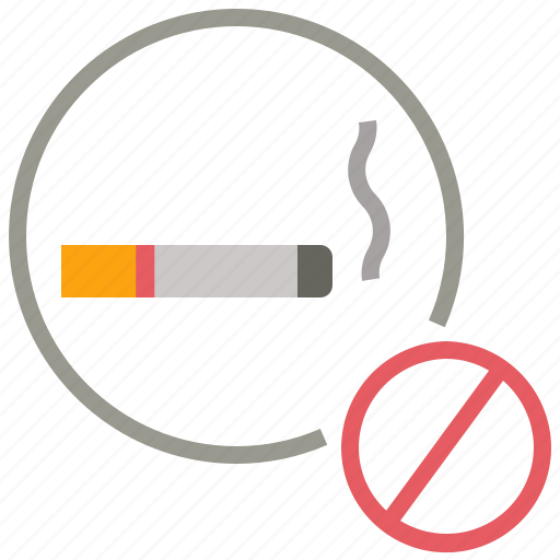 Smoke, cigarette, warning, stop, sign icon - Download on Iconfinder