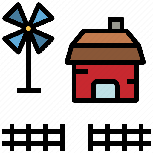 Farm, house, accommodation, building, barn icon - Download on Iconfinder