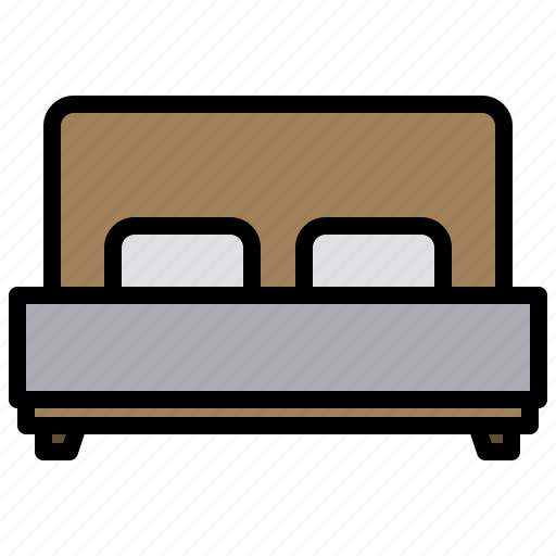 Double, bed, sleep icon - Download on Iconfinder