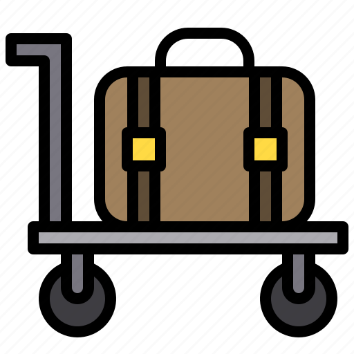 Luggage, cart, service icon - Download on Iconfinder