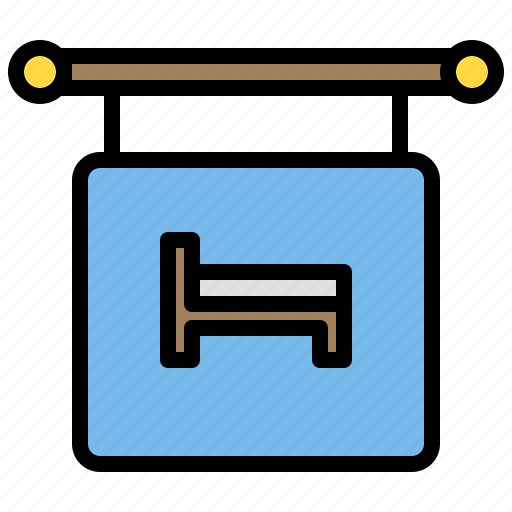 Sign, hotel, travel icon - Download on Iconfinder