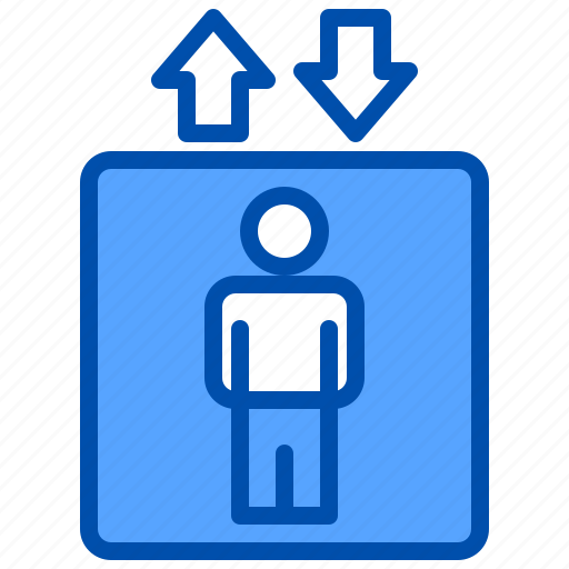 Lift, hotel, accommodation icon - Download on Iconfinder