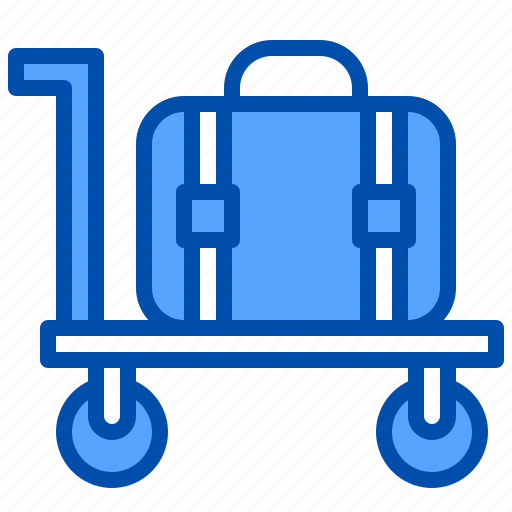 Luggage, cart, service icon - Download on Iconfinder