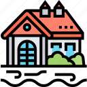 house, home, village, estate, property